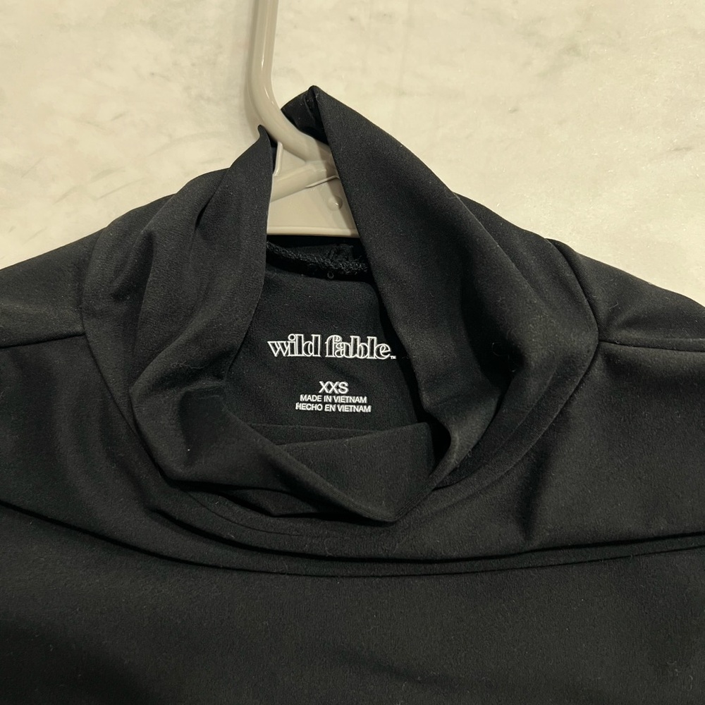 Wild Fable Classic Black Turtleneck
